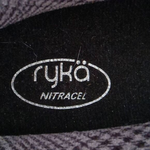 RYKA Womens Cat III Arctica Nitracel Leather Suede Slip-on Shoes Black Size 11M - Picture 7 of 10